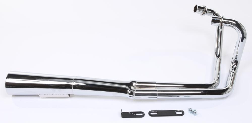 Full Sys 2-1 Megaphone Honda Chrome
