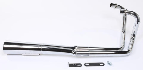 Full Sys 2-1 Megaphone Honda Chrome