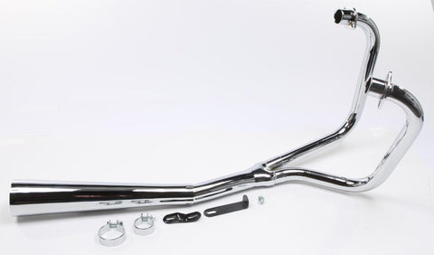 Full Sys 2-1 Megaphone Honda Chrome