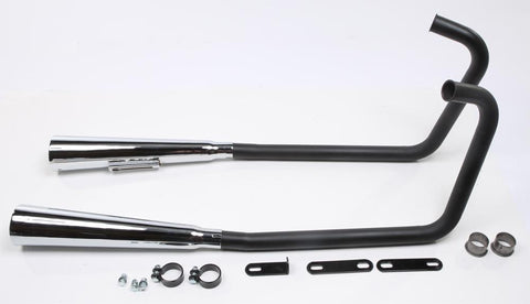 Full Sys 2-2 Megaphone Honda Chrome