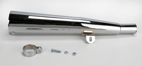Slip-on Megaphone Muffler (chrome)
