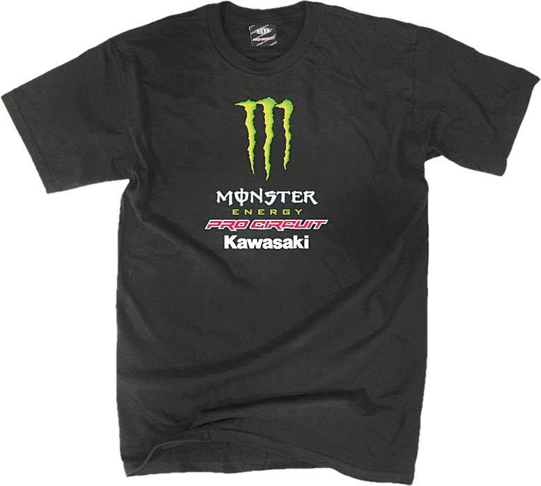 Monster Team S-s Tee Black L
