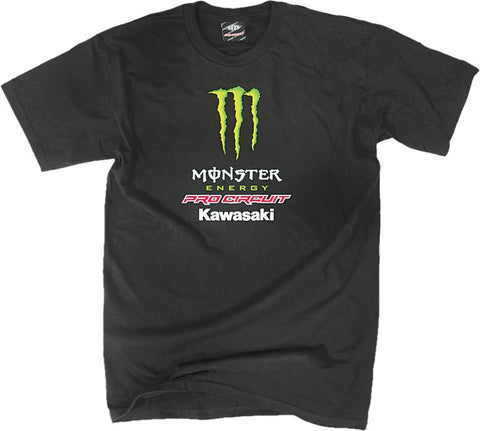 Monster Team S-s Tee Black L