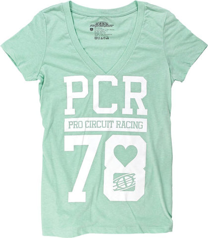 Women's V-neck Tee L