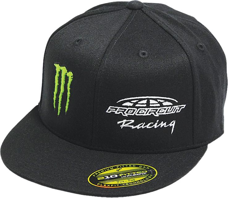 Monster Flex Hat Black L-x