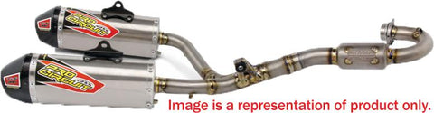 Ti-6 Pro Dual Exhaust System W-carbon End Caps