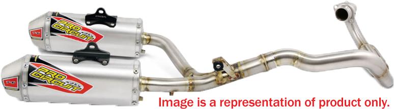 T-6 Stainless Dual Exhaust System