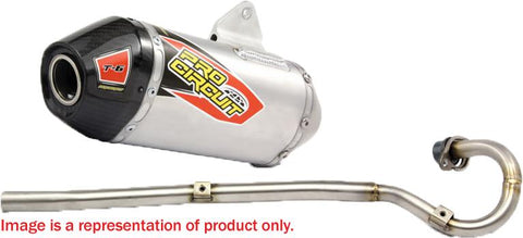 T-6 Stainless Exhaust System W-carbon End Cap