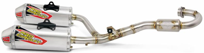 T-6 Stainless Steel Dual Exhaust System