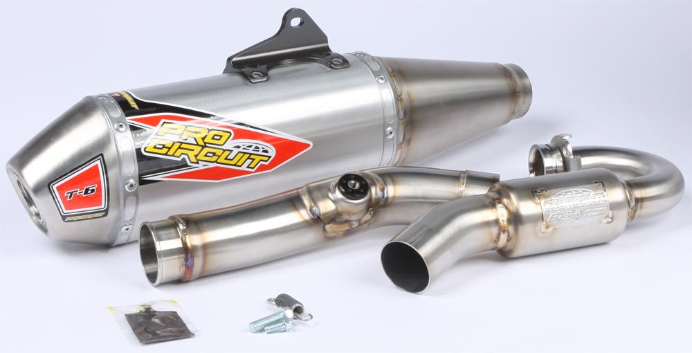 T-6 Stainless System Rmz250 '1 6