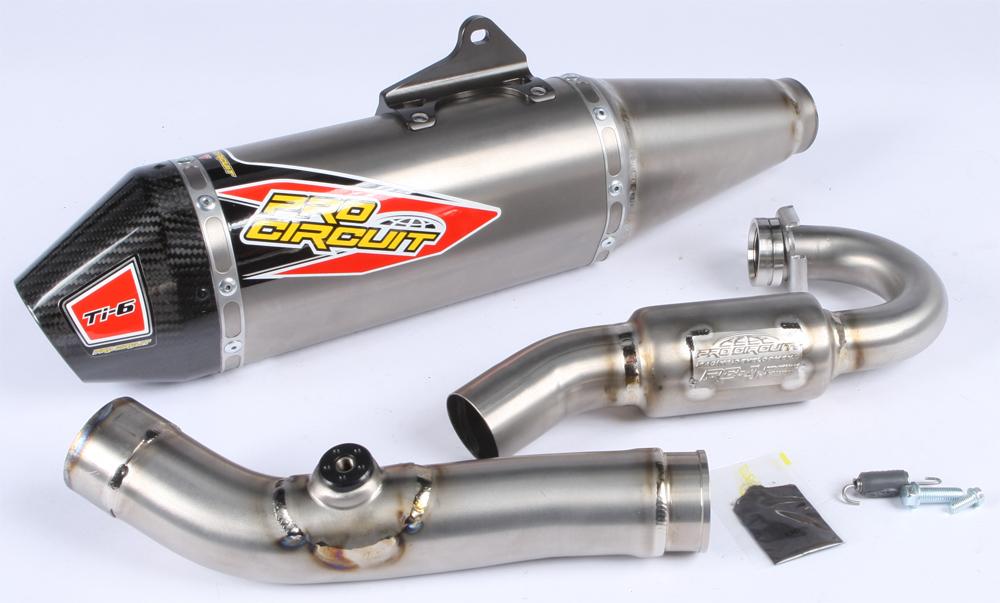 Ti-6 System W-carbon End Cap R Mz250 '16