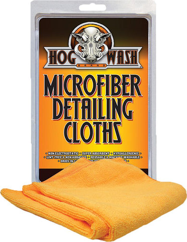 Microfiber Detailing Cloths 2-pk