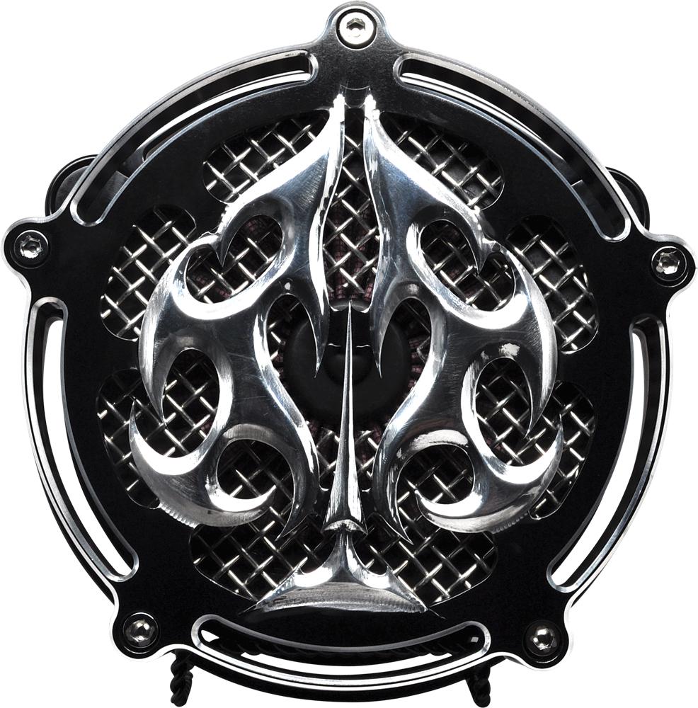 Billet Air Cleaner Ace's Wild (Black)