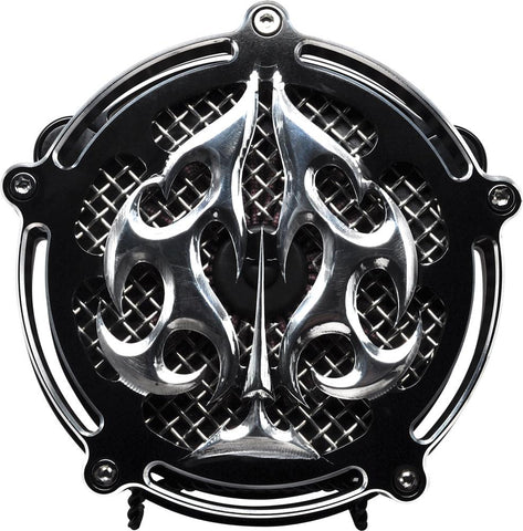 Billet Air Cleaner Ace's Wild (Black)
