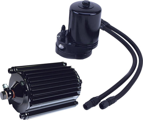 Oil Cooler Filter Kit Black
