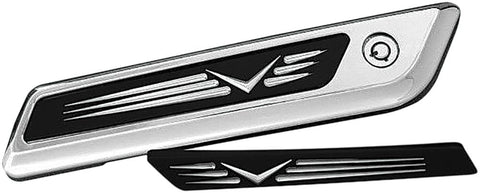 Velocity Saddlebag Latch Inserts (black)