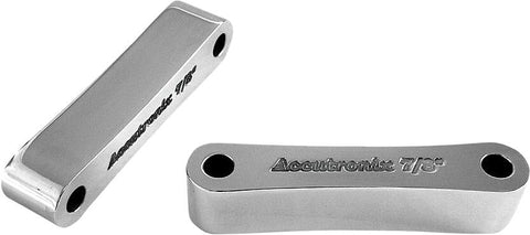 Smooth Fender Spacers Chrome 49mmx5-8"