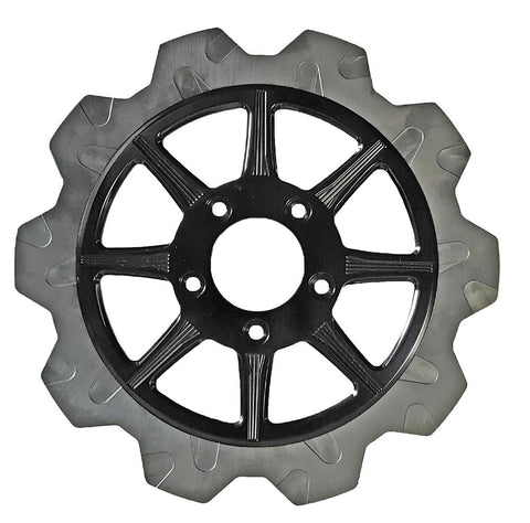 High Carbon Steel Phoenix Front Rotor Black