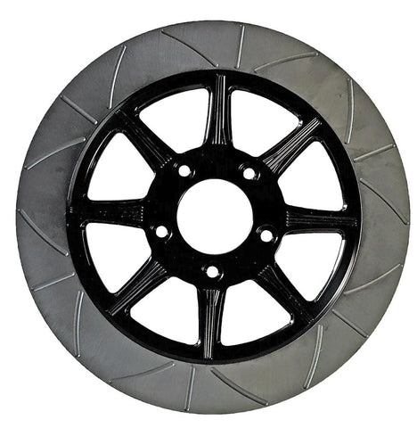 High Carbon Steel Phoenix Front Rotor Black