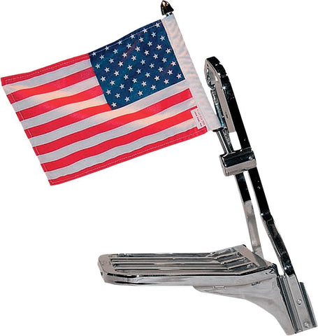Usa 6x9 Flag And Mount For Square Sissy Bar