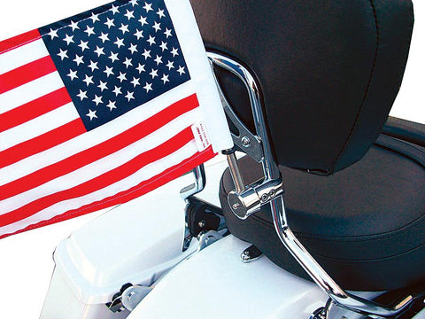 Usa 6x9 Flag And Mount For 5-8" Round Bar