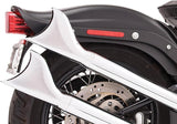 Upswept W/ Fishtails Chr Softail