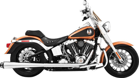 American Outlaw Dual System Chrome W/Black Tip