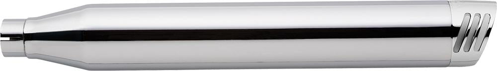 3-1/4" Racing Slip-On Chrome W/Black Tip