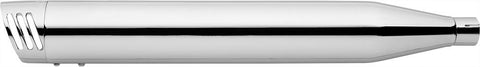 Racing Slip-on Chrome W-chrome Tip 4"