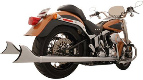 Sharktail Duals Sf Chrome 2.5"x39"