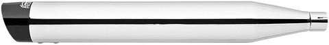Liberty Slip-on Chrome W-black Tip 4"