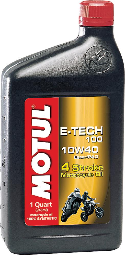 E-tech 100 Synthetic Oil 10w-4 0 1qt