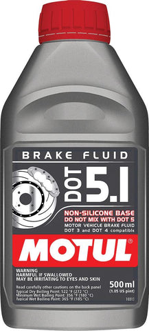 Dot 5.1 Brake Fluid .5l