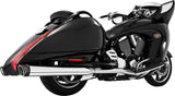 Duals W/4" Muff Blk Roadstar 1600-1700