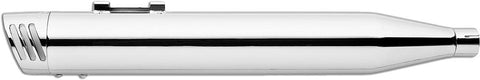 Racing Slip-on Chrome W-chrome Tip 4"