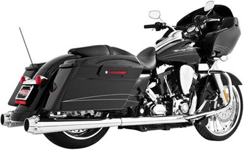 American Outlaw Slip-on Chrome W-chrome Tip 4.5"