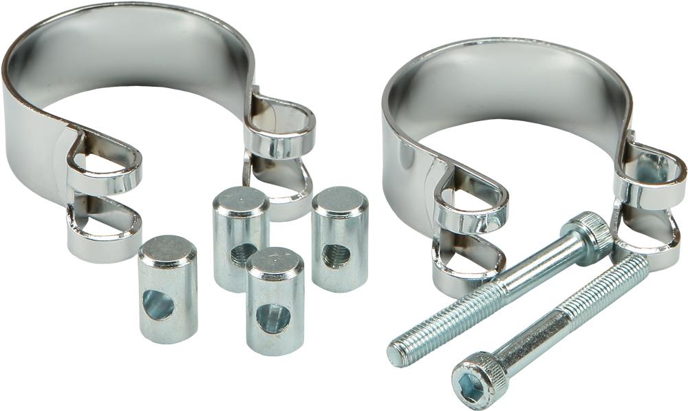 Exh Clamps 57-85 Sportster 48m M