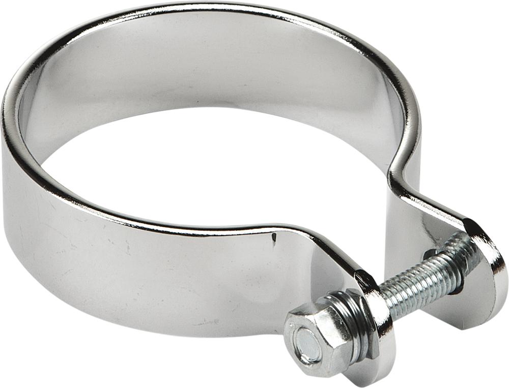 Exh End Clamps Univ 2 1-8"