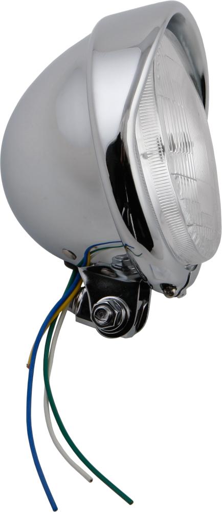 5.75" Headlight Bottom Mount Chrome
