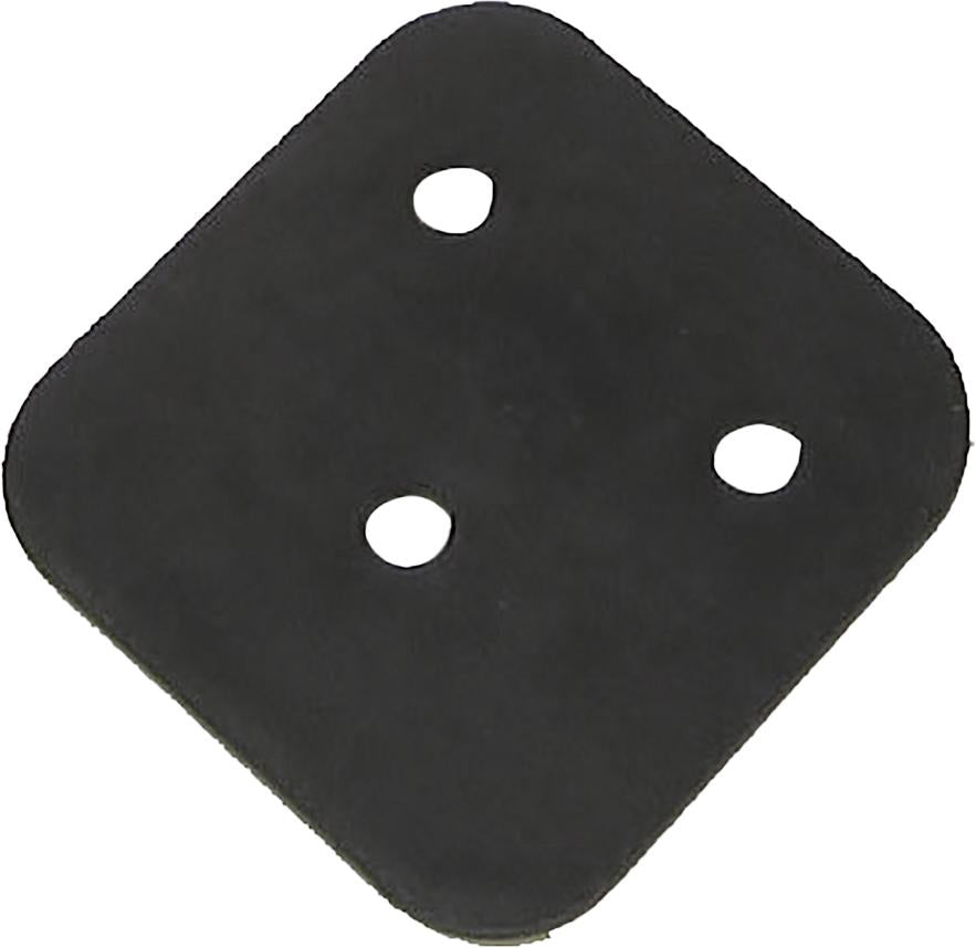 License Plate Bracket Kit Rubber Mount Flat Style