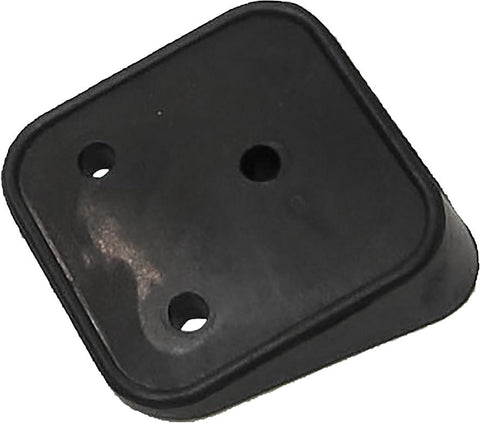 License Plate Bracket Kit Rubber Mount Wedge Style