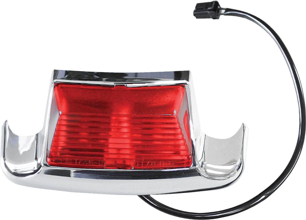 Rear Fender Tip Light Red Lens