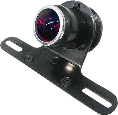 Retro Style Taillight 1.5" O.d Red Lens