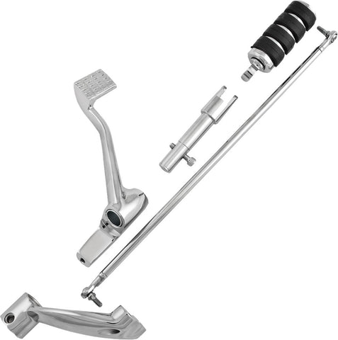 Forward Control Kit W-rubber Band Style Foot Peg (chrome)