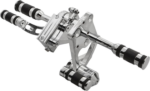 Forward Control Kit W-rubber Pegs And Brake Pedal (chrome)