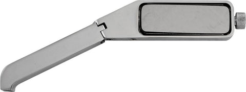 Rectangular Smooth Mirror Billet Left 3.5x1.25"