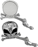 Skull Head Mirror Set (Black)