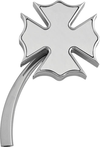 Fire Fighter Mirror W-5" & 3.75" Stem Chrome L-r