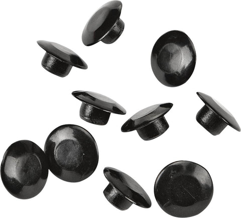 Handlebar Clamp Plug Caps Chrome 10-pk