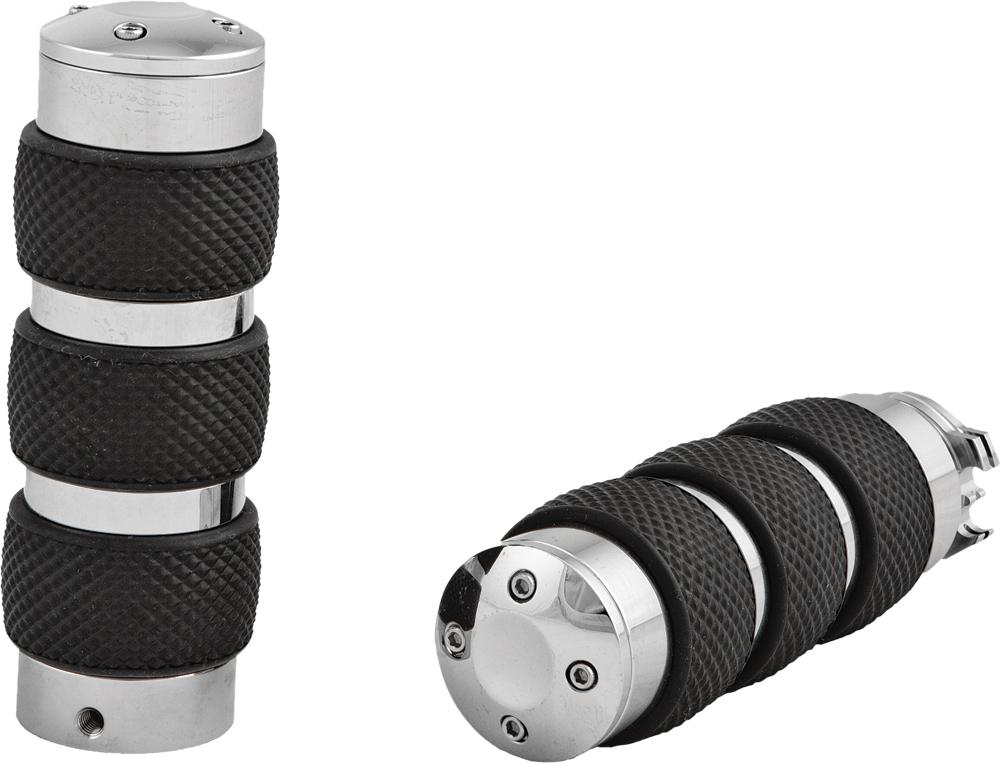 Grips Novibe Fits 76-08 Dual C Able Sleeve Chrome